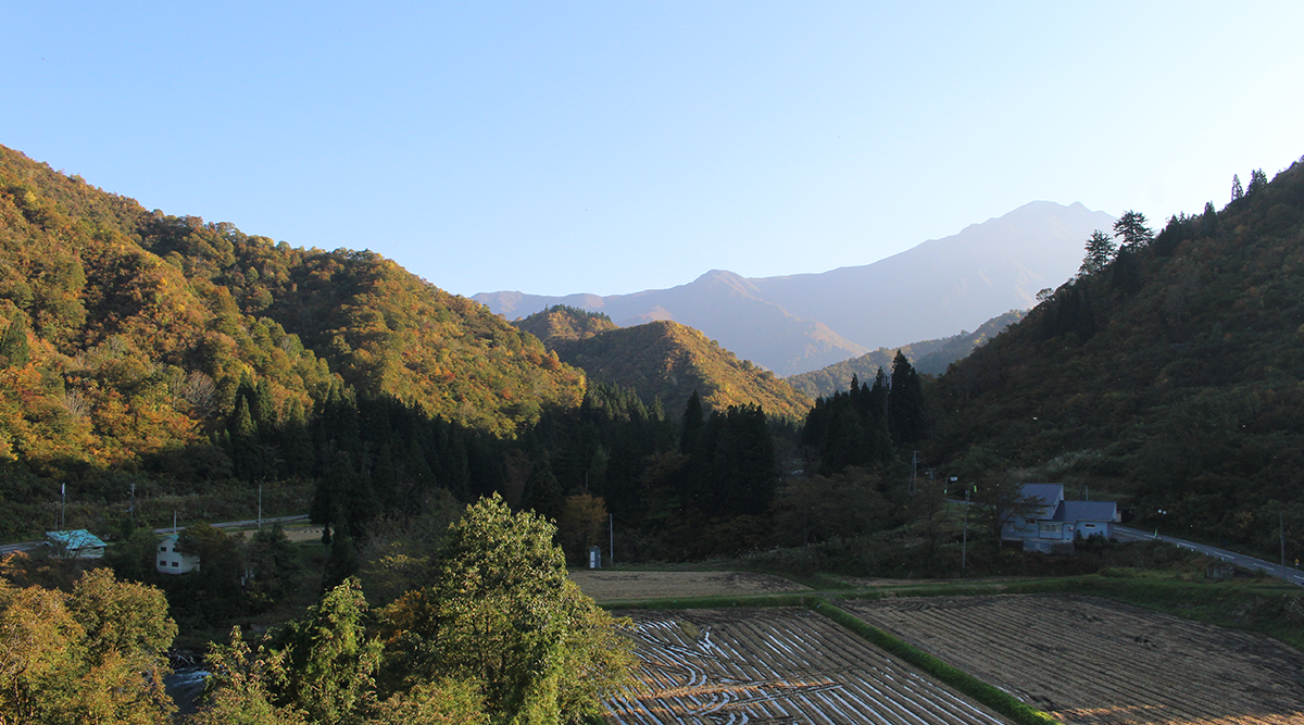 旧・村上屋旅館から見る大湯